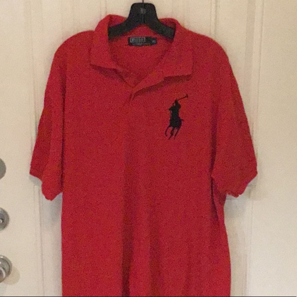 Ralph Lauren Polo Rugby Shirt Big Horse Number 3